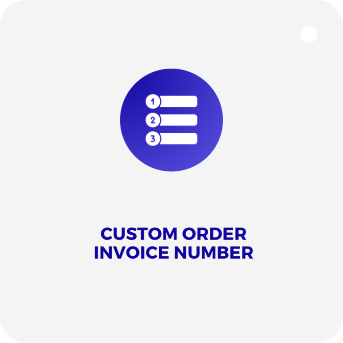 custom order invoice number magento 2 extension