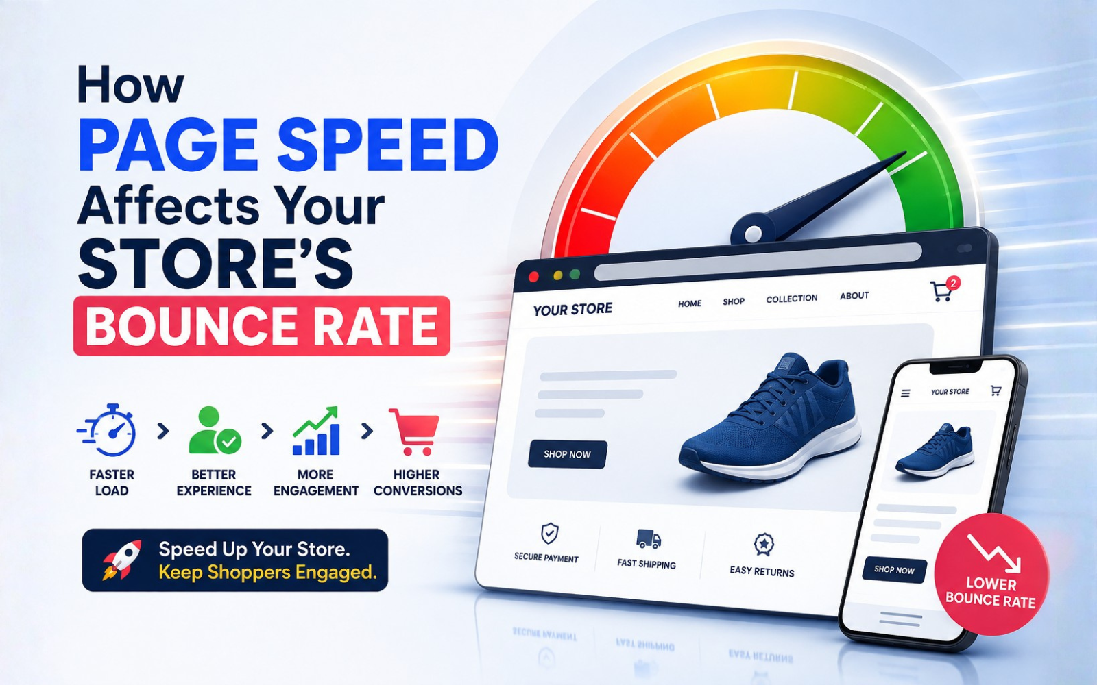 How Page Speed Affects Your Store's Bounce Rate