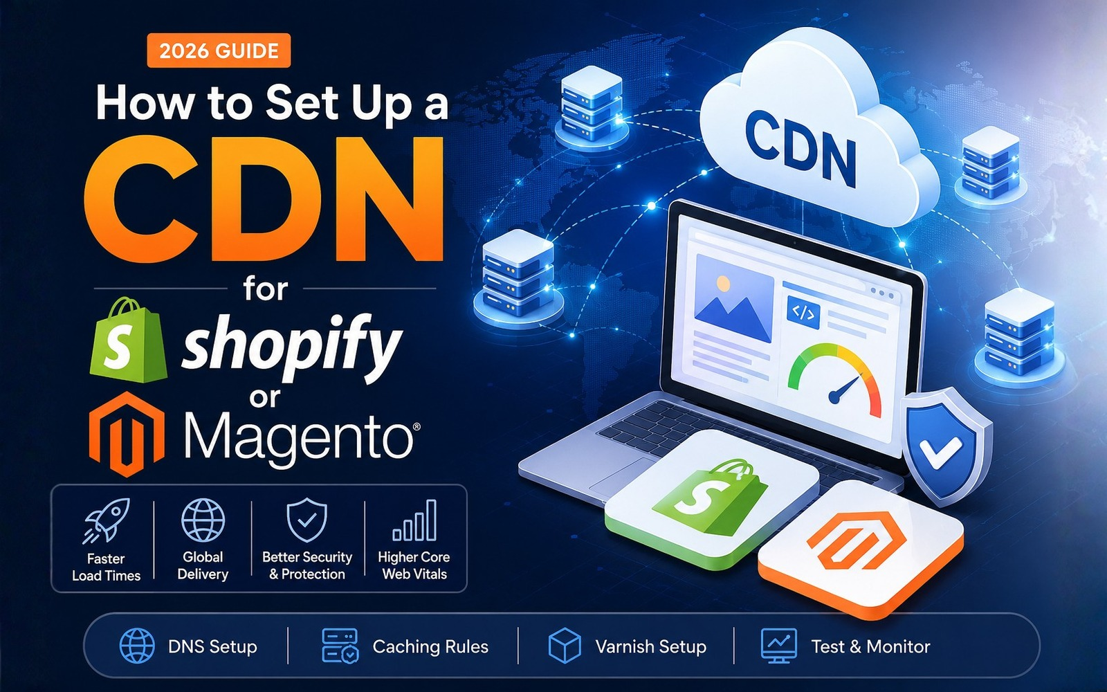 How to Set Up a CDN for Shopify or Magento (2026 Guide)