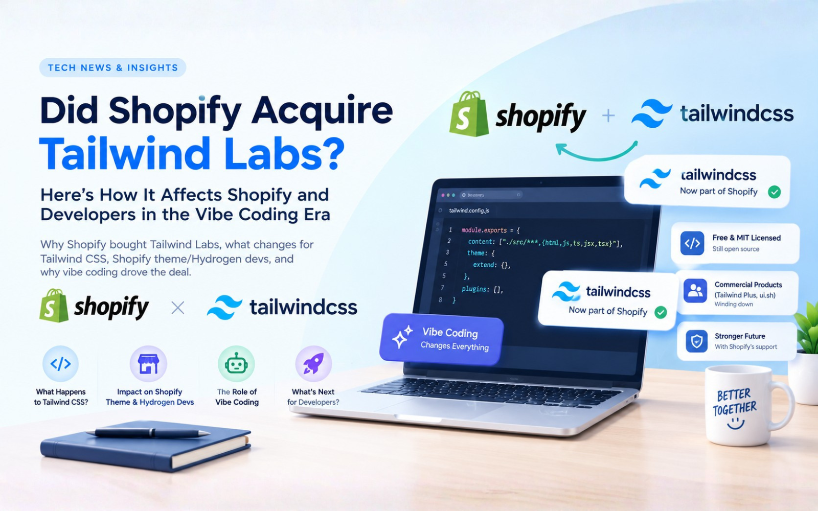 Shopify Acquires Tailwind Labs: What It Means for Developers (2026)