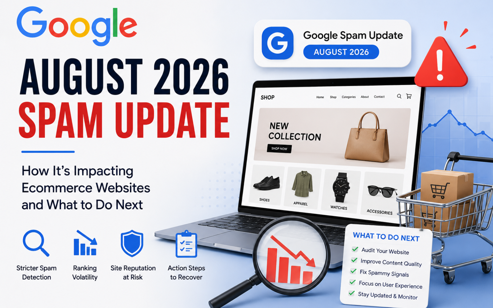 Google Algorithm Update 2026: Impact on Ecommerce SEO