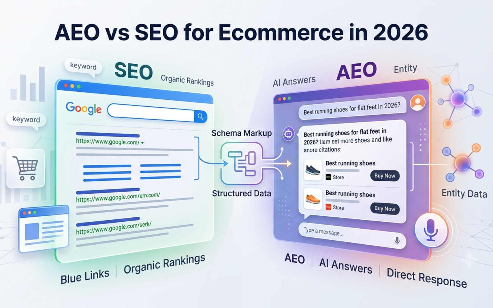 AEO vs SEO: What Online Stores Need in 2026