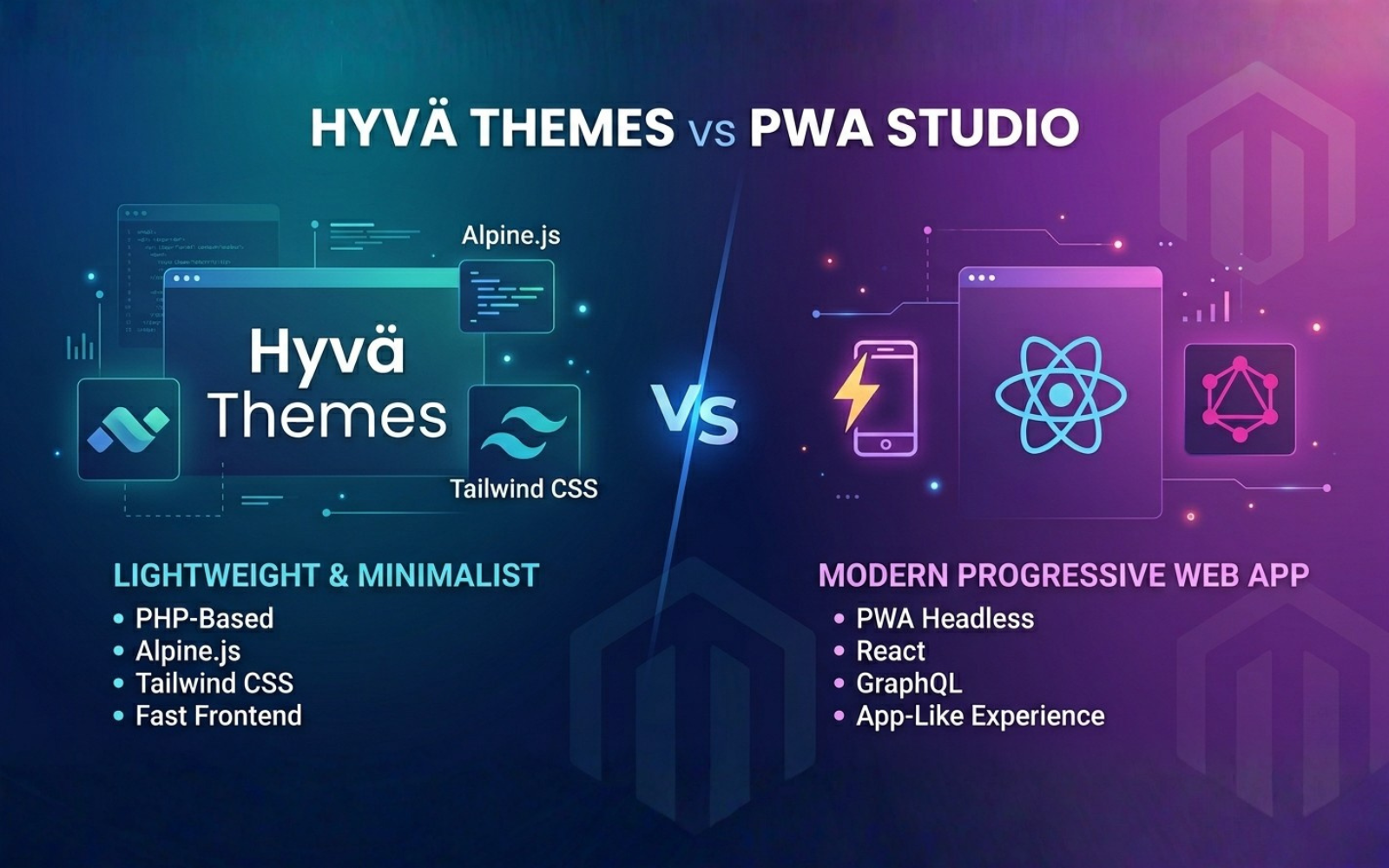 Hyvä vs PWA Studio