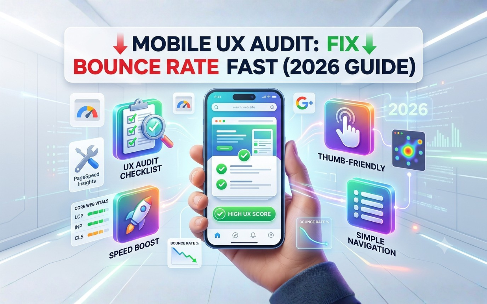 Mobile UX Audit: Fix Bounce Rate Issues Fast (2026 Guide)