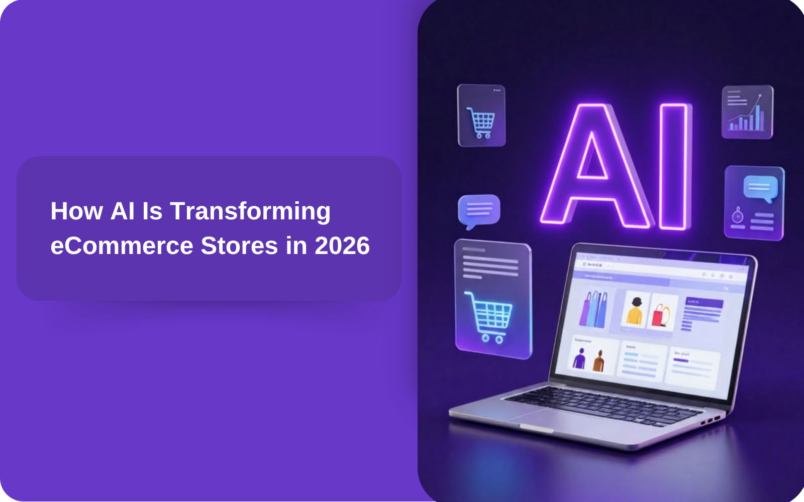 How AI Is Transforming eCommerce Stores in 2026