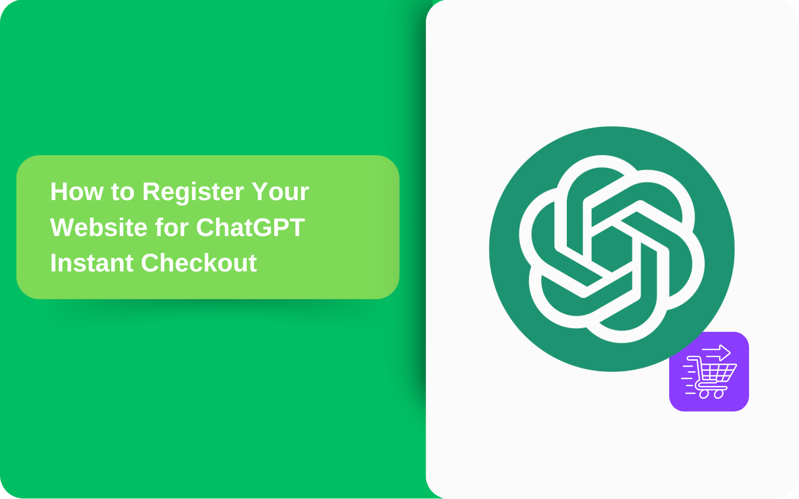How to Register Your Website for ChatGPT Instant Checkout
