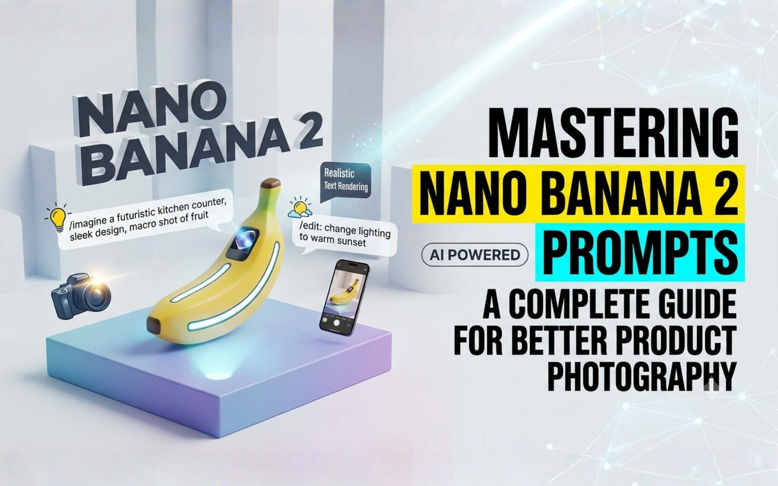 How to Use Nano Banana 2 Prompts for Better Product Photography