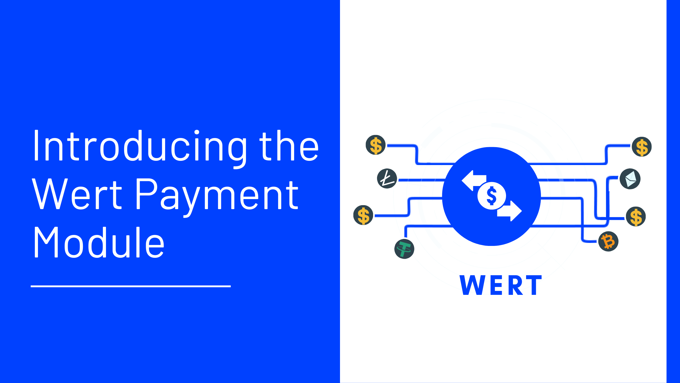 We are excited to announce the release of our latest payment module, Wert.  - Blogs