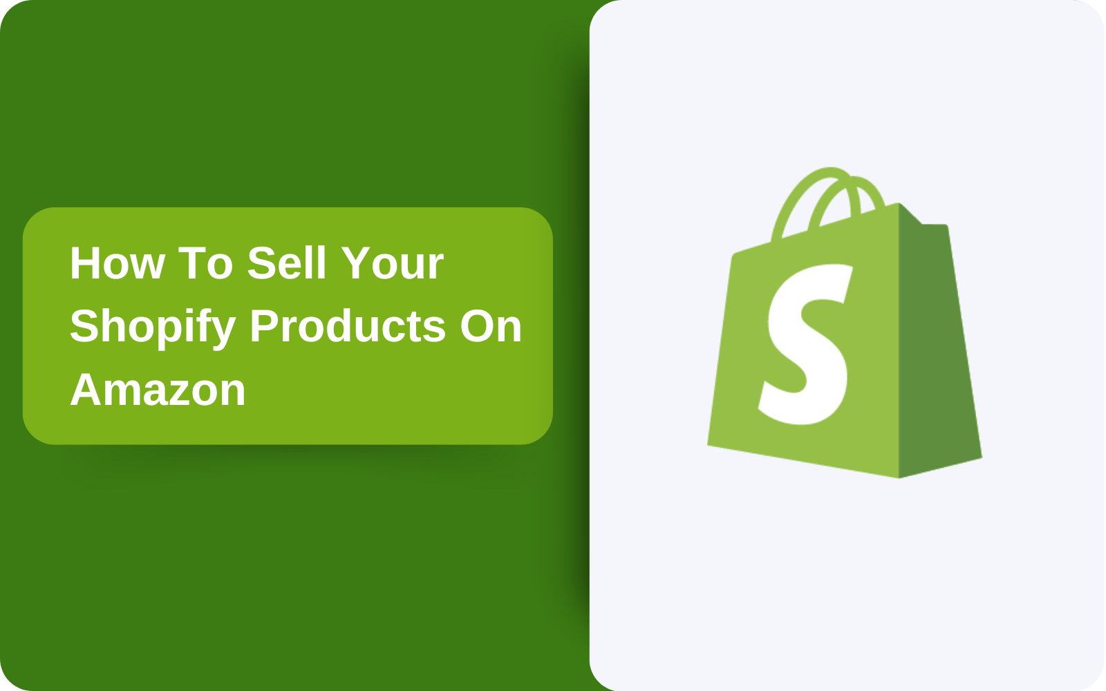 How To Sell Your Shopify Products On Amazon