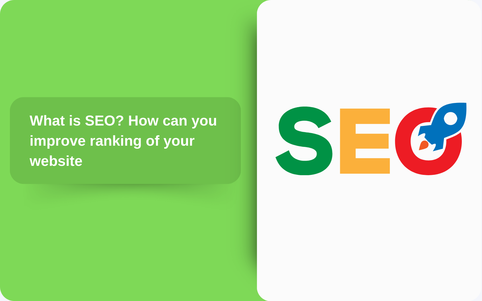 What is SEO? How can you improve ranking of your website