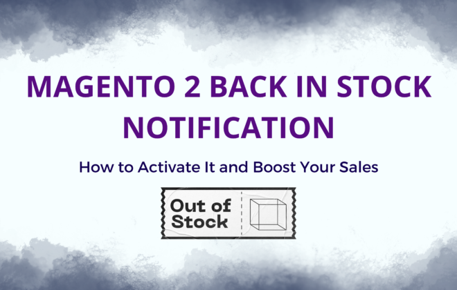 Magento 2 Back in Stock Notification